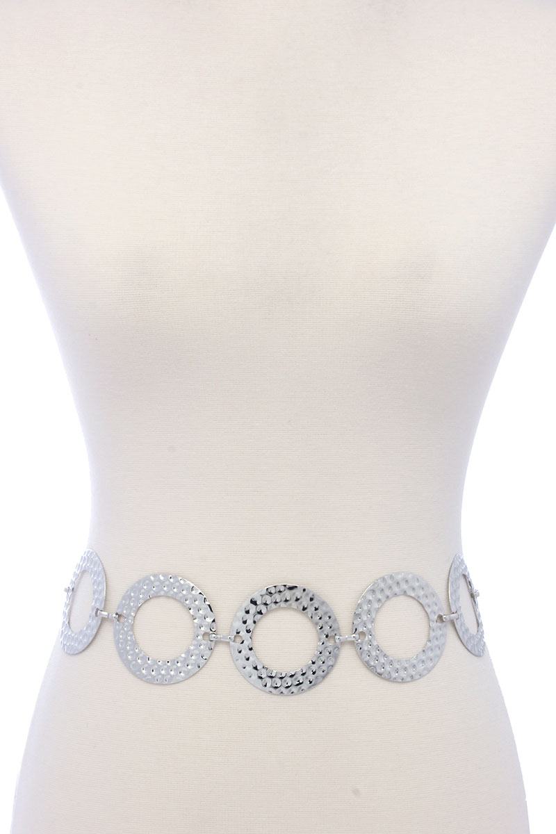 Circle Linked Metal Belt