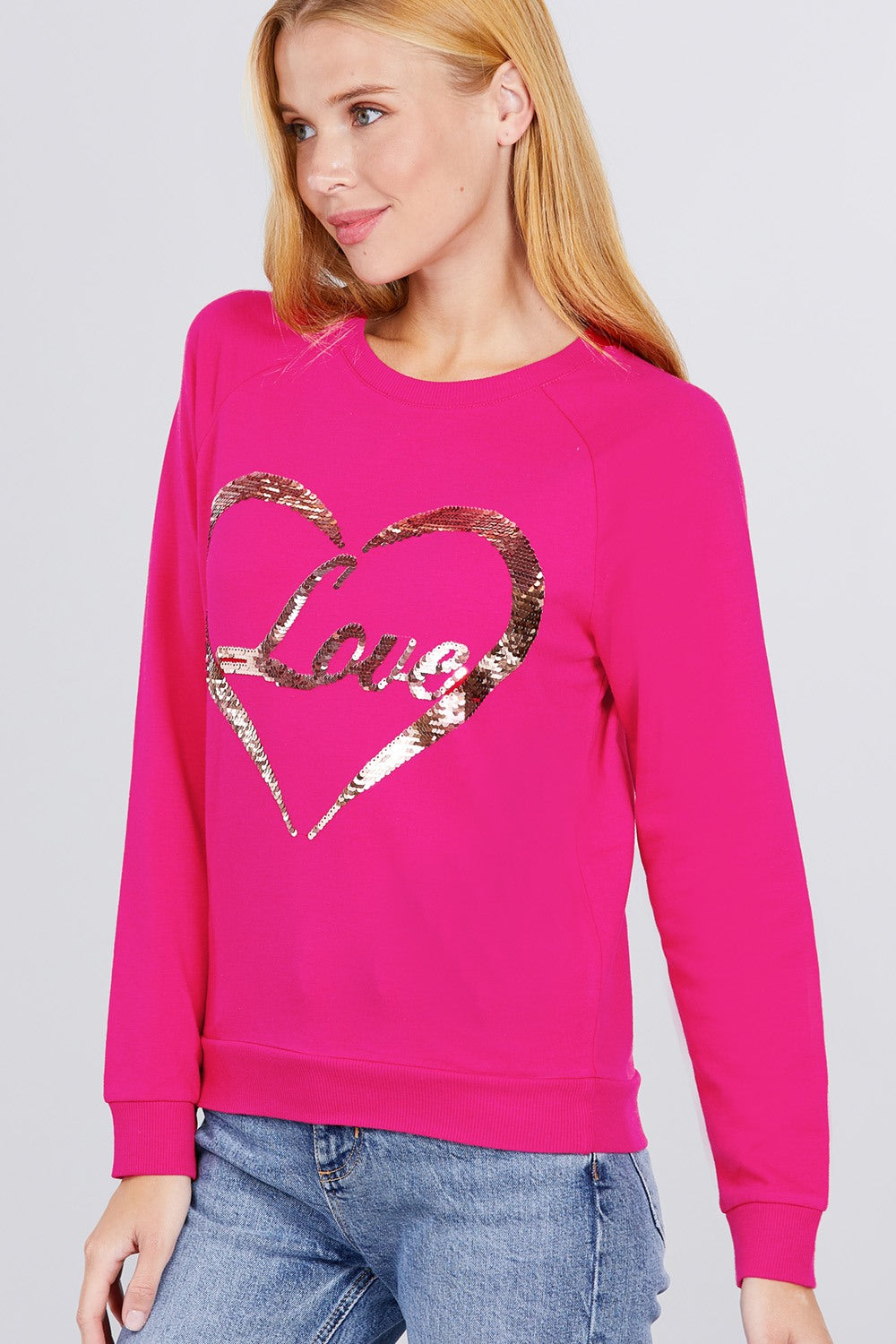 Love Sequins Pullover