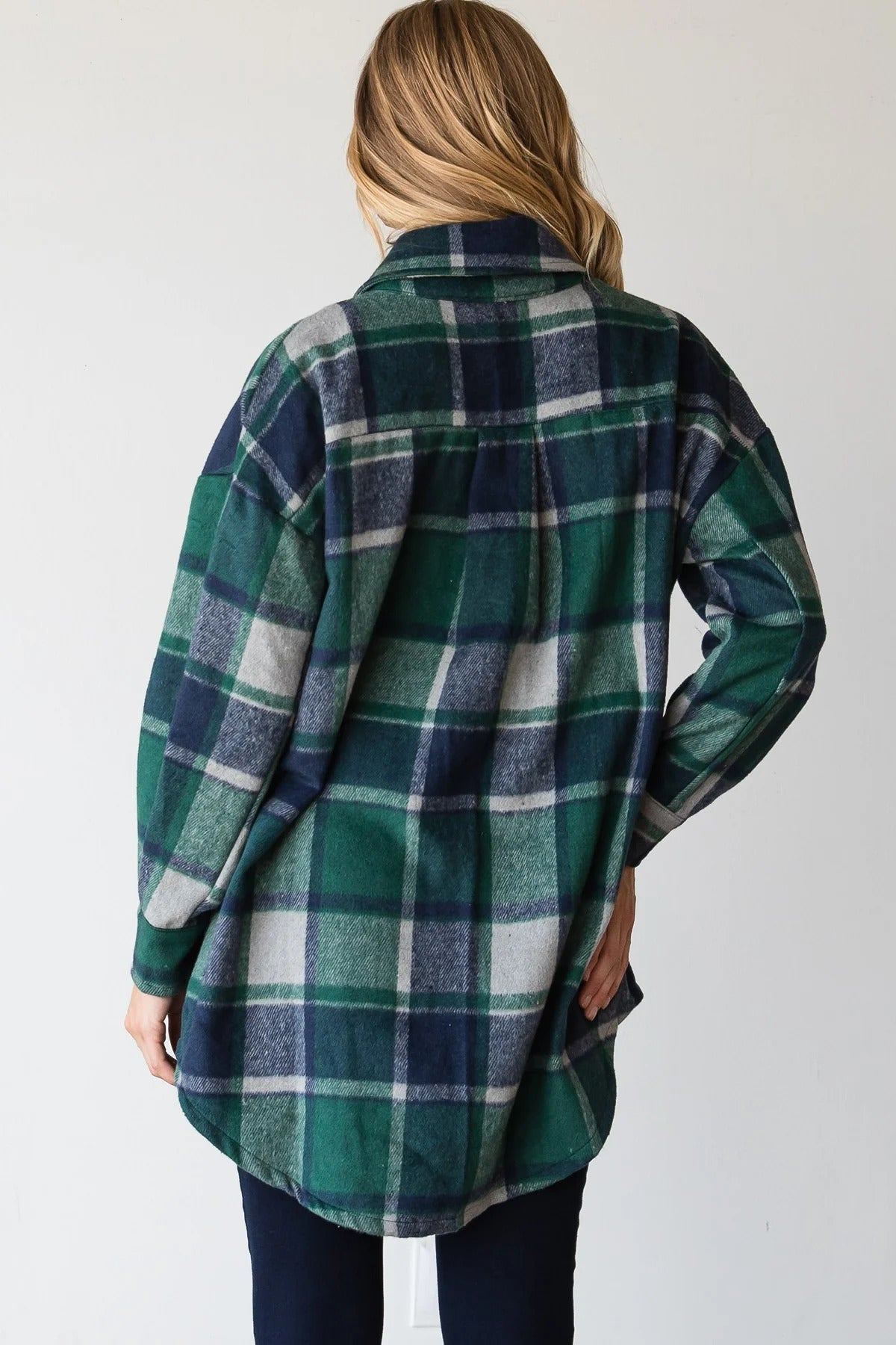 Thick, Heavy Material Shacket