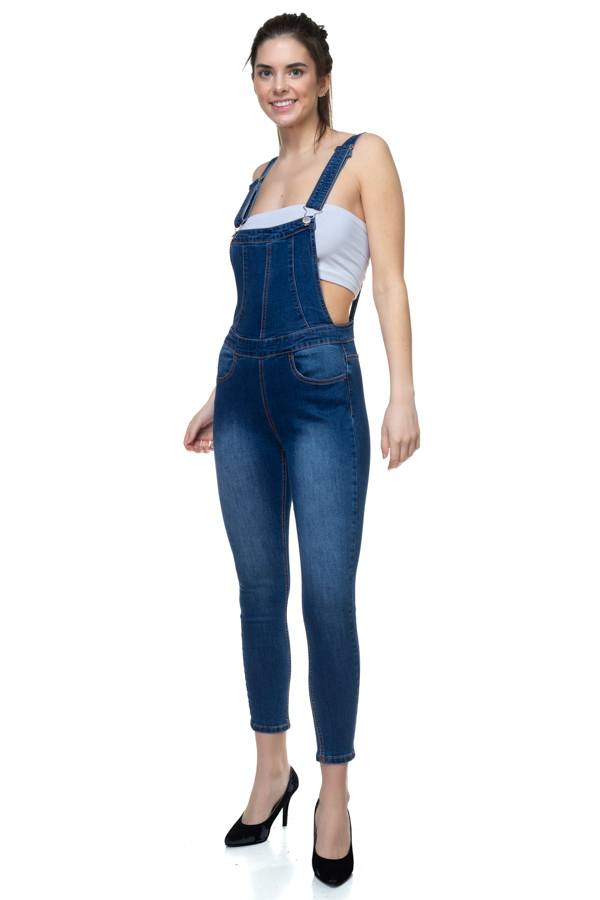 Denim Overalls Pants