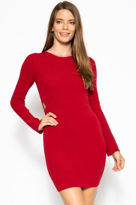 Bodycon Knit Dress Sweater Dress