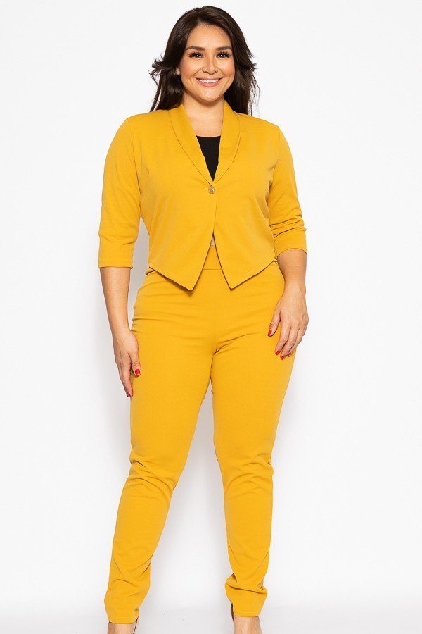 Classic Pant Suit Set