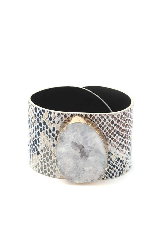 Snake Pattern Wrap Bracelet