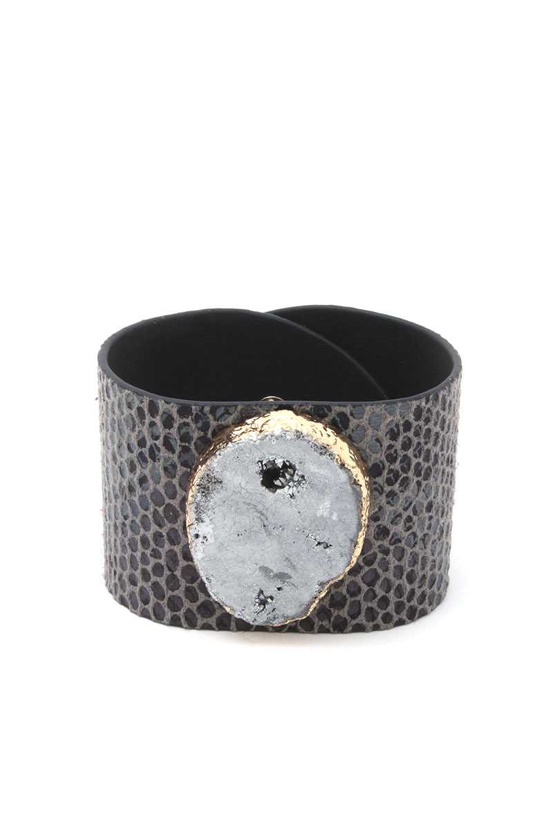 Snake Pattern Wrap Bracelet