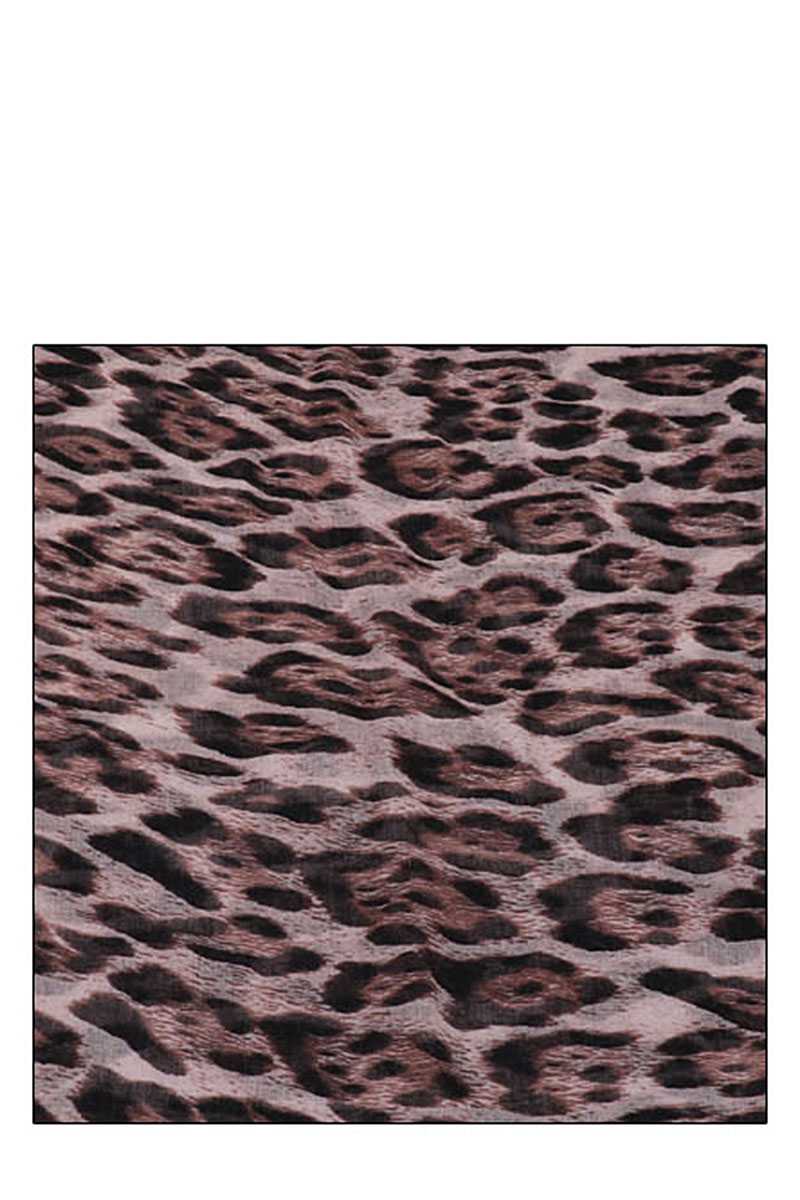 Chiffon Soft Leopard Infinity Scarf