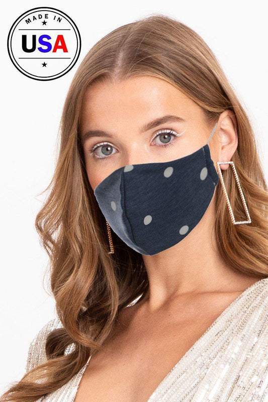 Made In Usa Fashionable 3d Reusable Face Mask