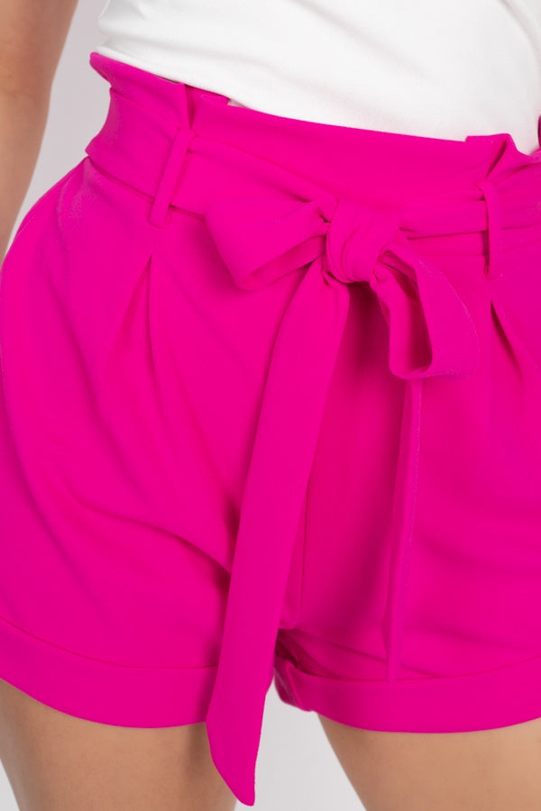 Paperbag Waist Combo Romper