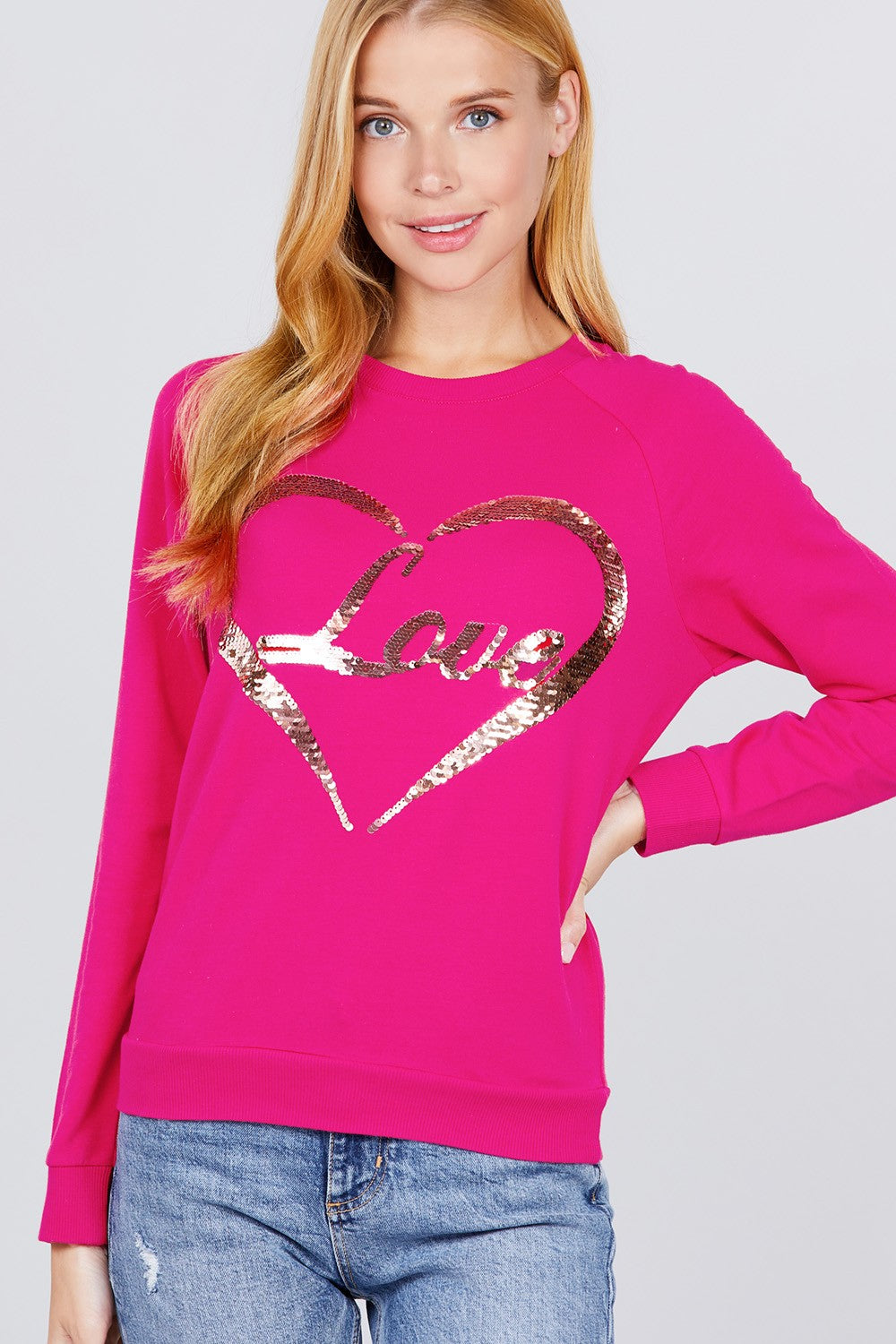 Love Sequins Pullover