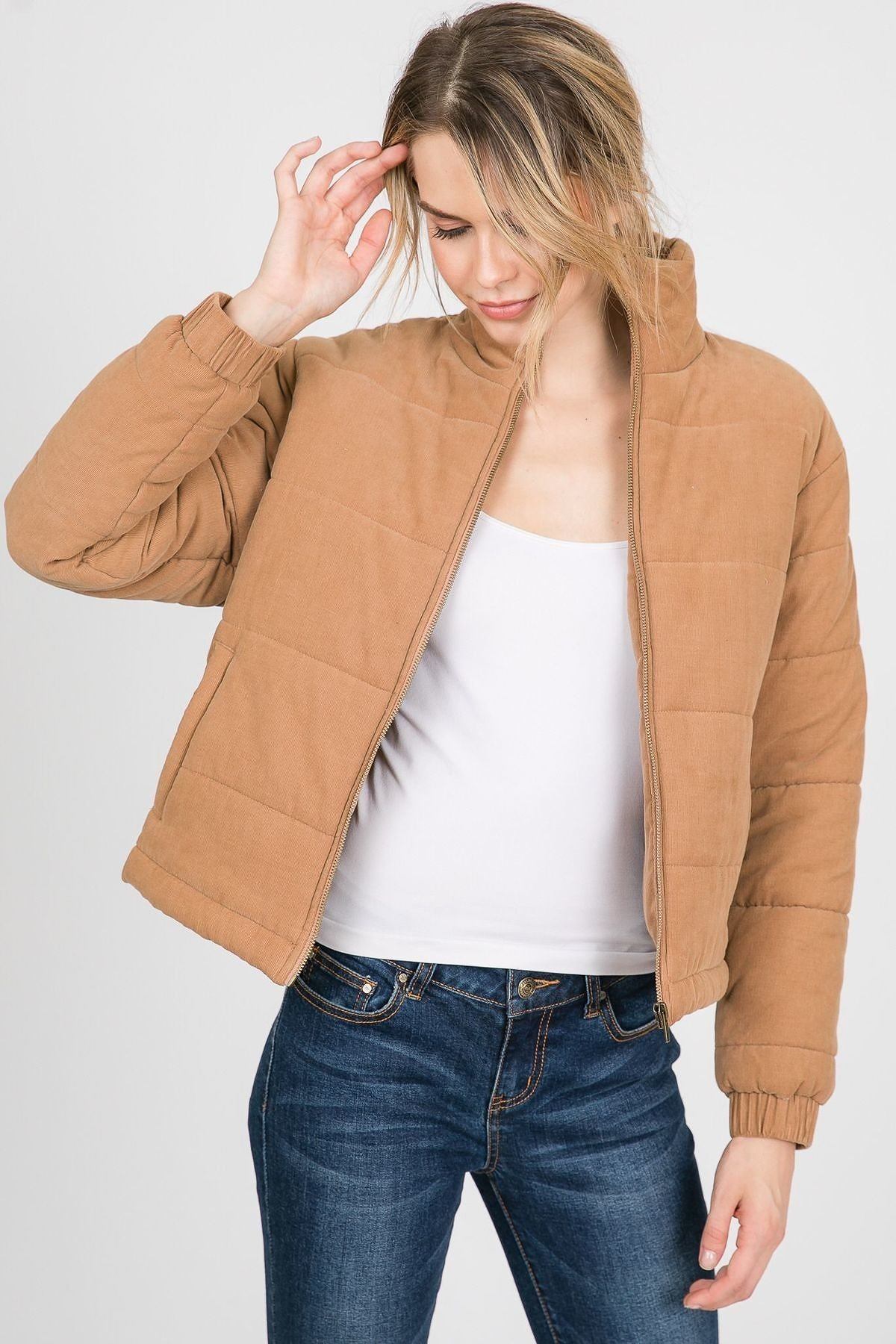 Puffy Long Sleeves Jacket