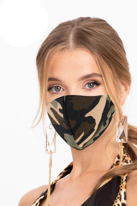 Made In Usa Fashionable 3d Reusable Face Mask