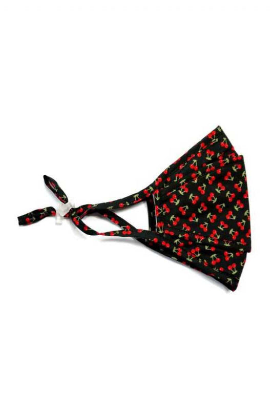 3d Stereoscopic Cherry Design Cotton Mask