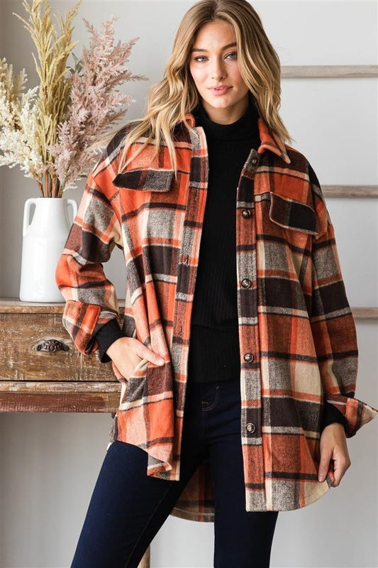 Thick, Heavy Material Shacket