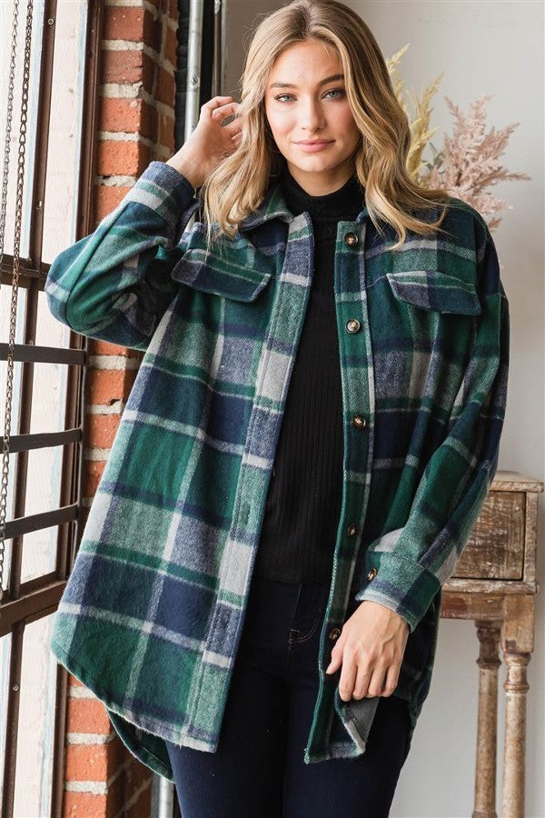 Thick, Heavy Material Shacket