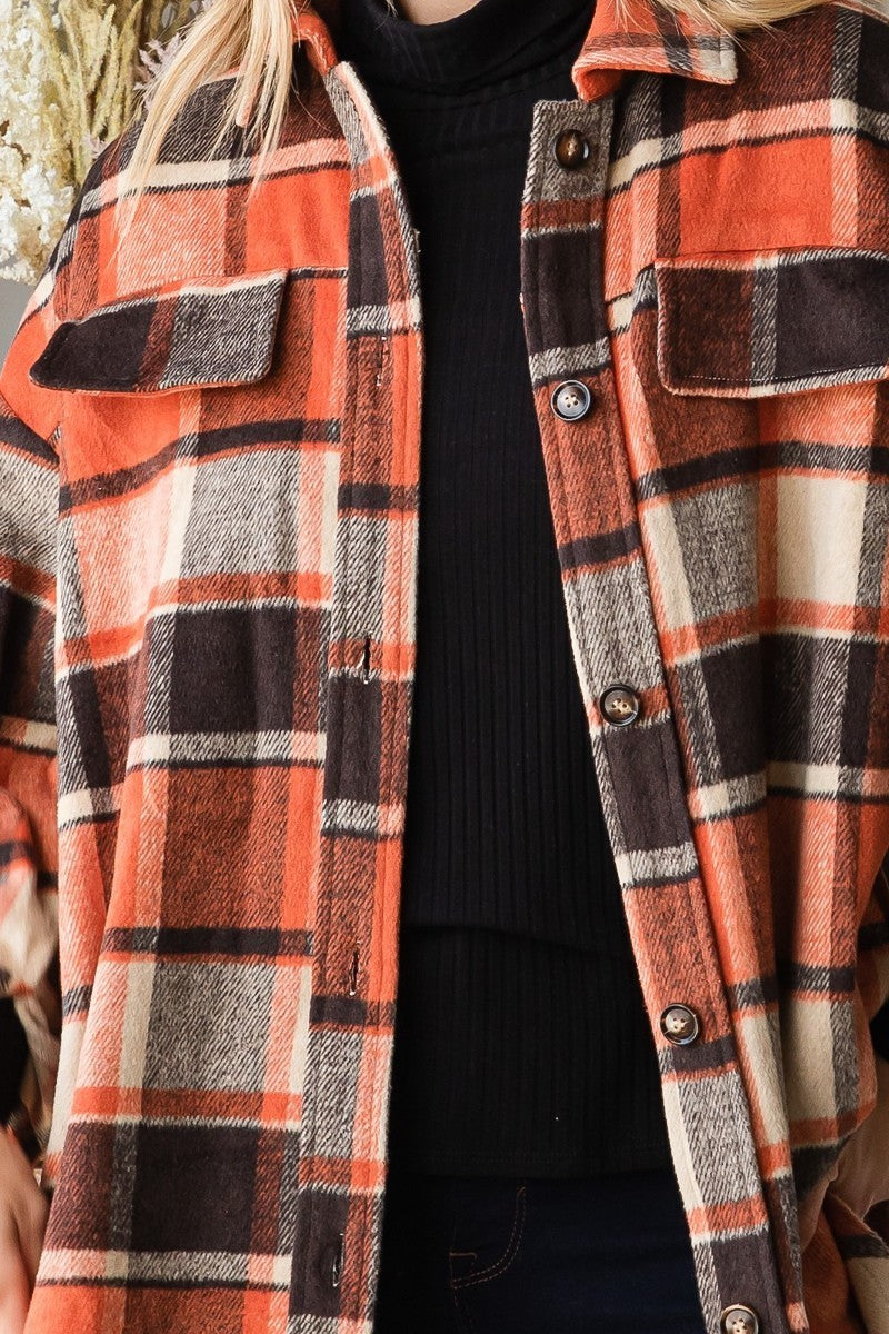 Thick, Heavy Material Shacket